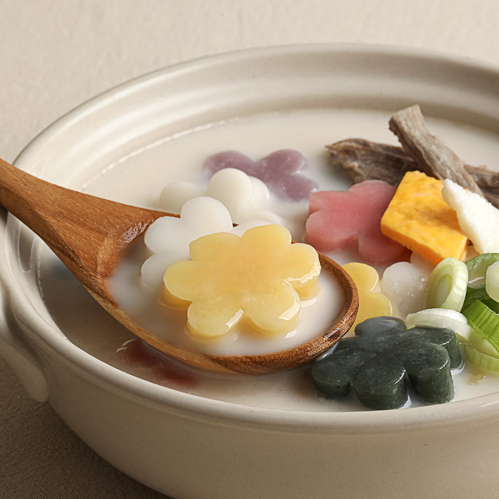 [리타방앗간] 오색떡국떡 500g*2봉 + 육수대장6봉