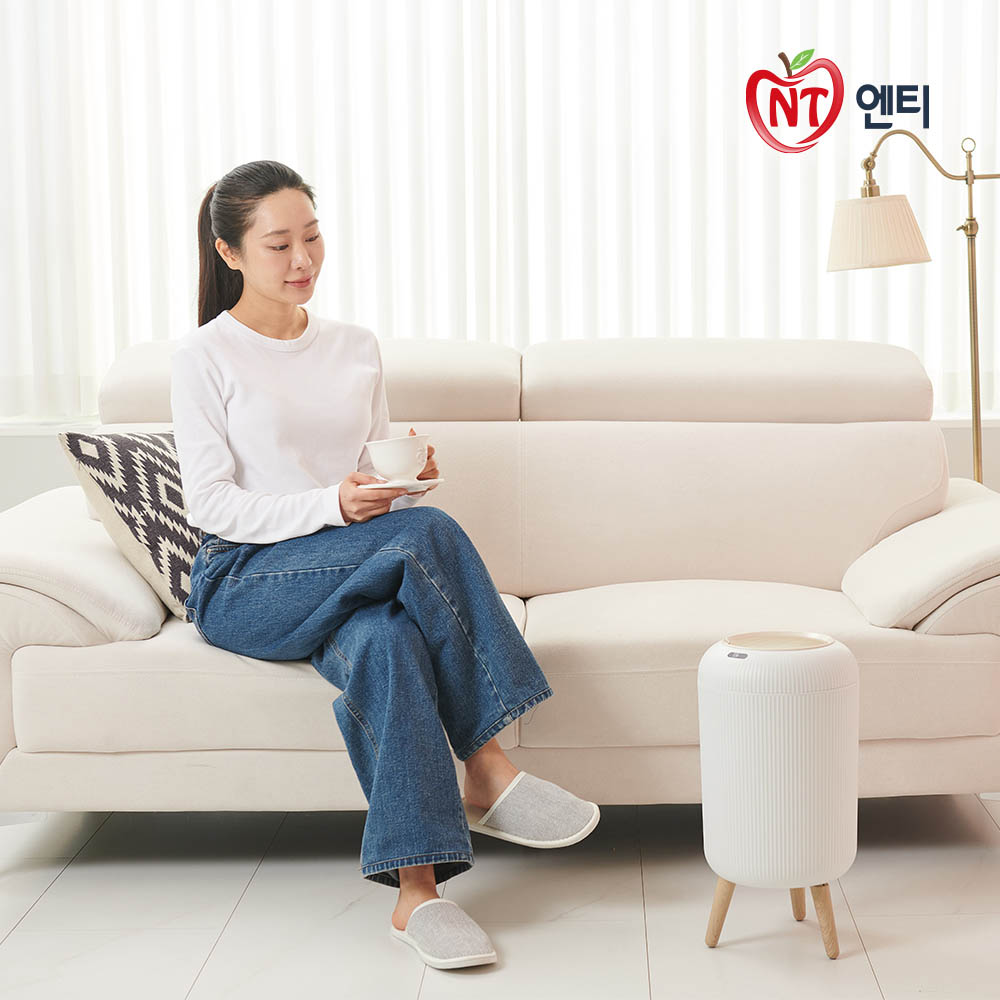 [엔티] 핸즈프리 스마트 휴지통 NSWS-1400