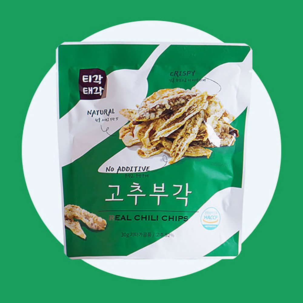 [맛다움] 속초명물 바삭바삭 고추 부각 30gx5개