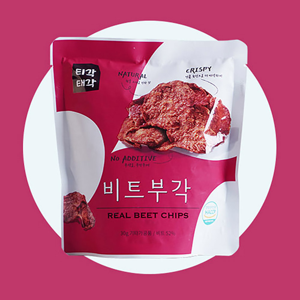 [맛다움] 속초명물 바삭바삭 비트 부각 30gx5개