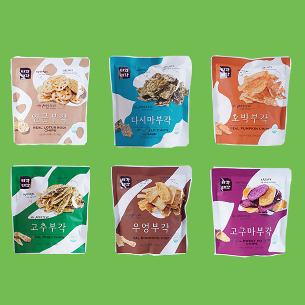 [맛다움] 속초명물 바삭바삭 부각(연근+다시마+호박+고추+우엉+고구마)x각30g