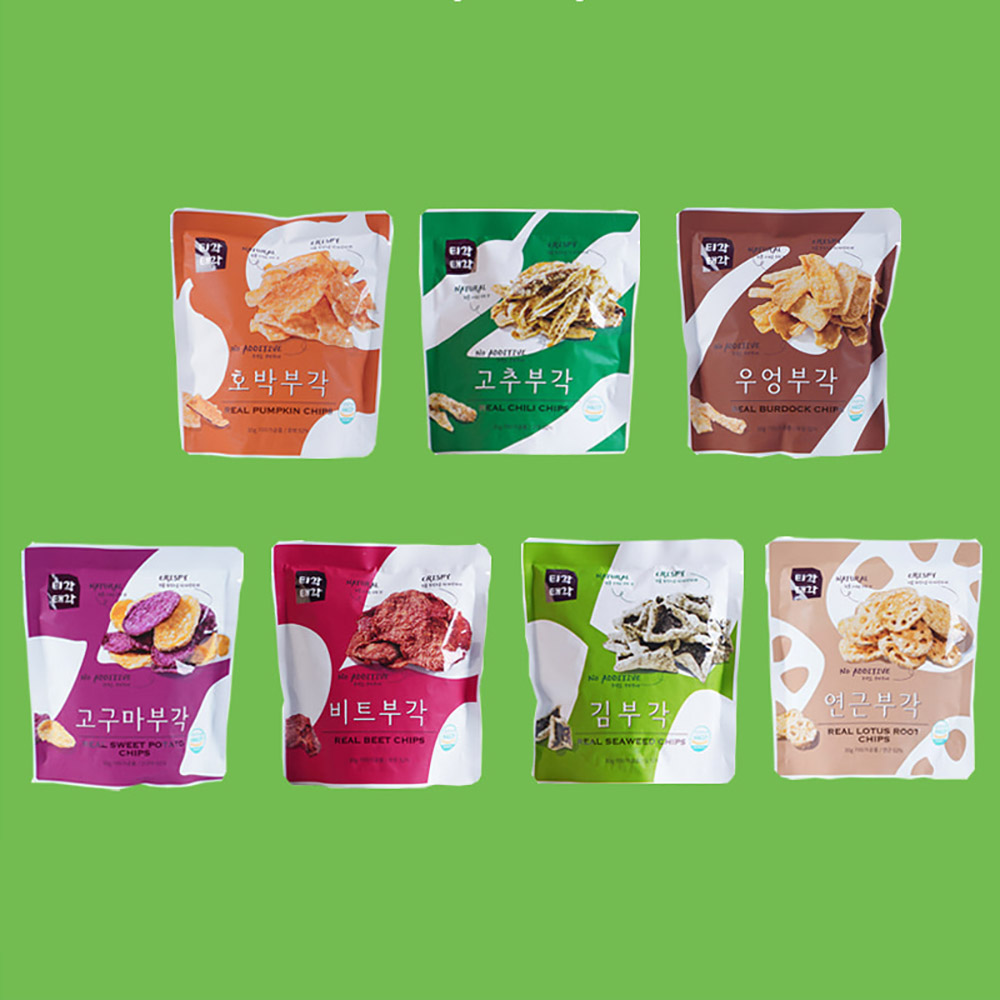 [맛다움] 속초명물 부각(호박+고추+우엉+고구마+비트+김+연근)x각30g