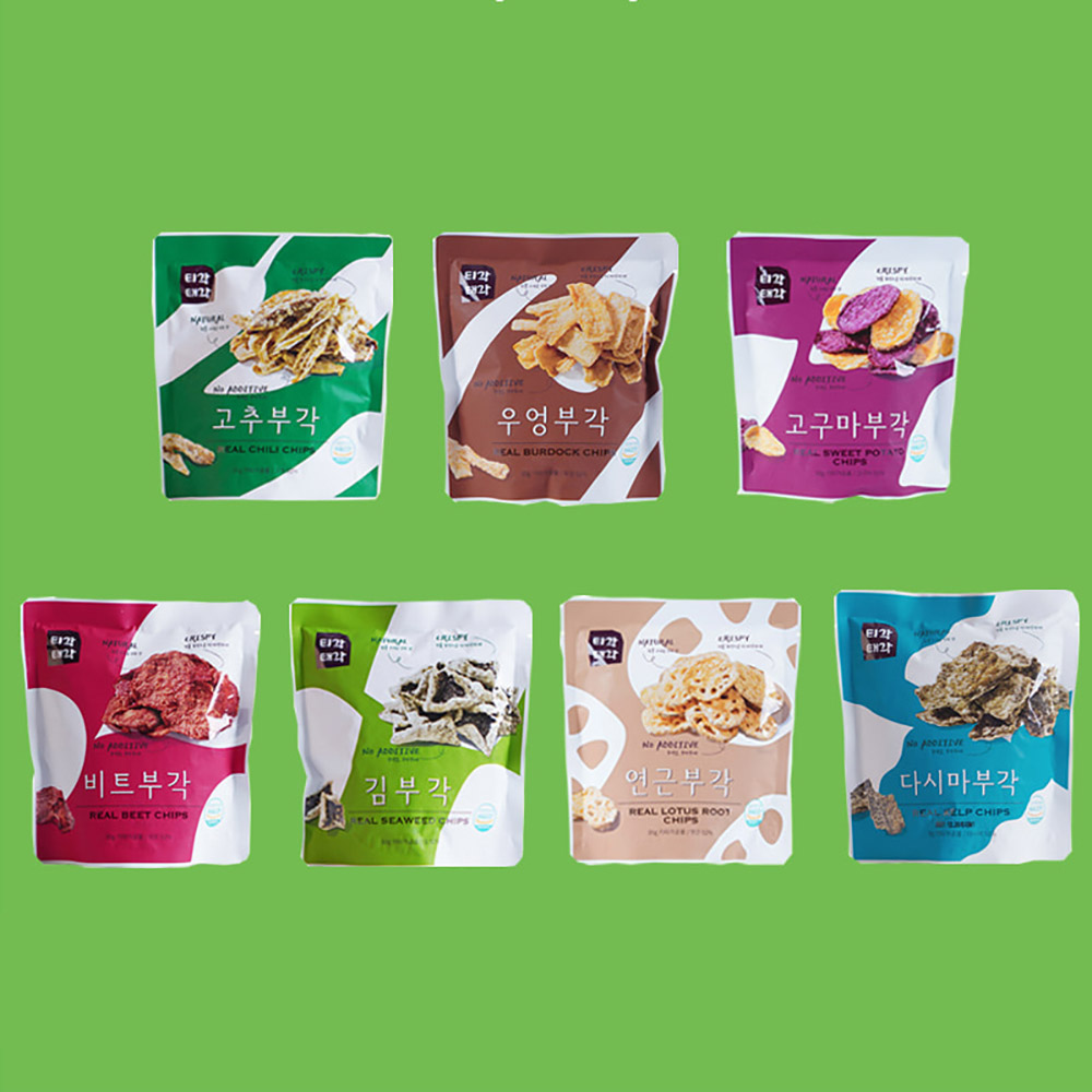 [맛다움] 속초명물 부각(고추+우엉+고구마+비트+김+연근+다시마)x각30g