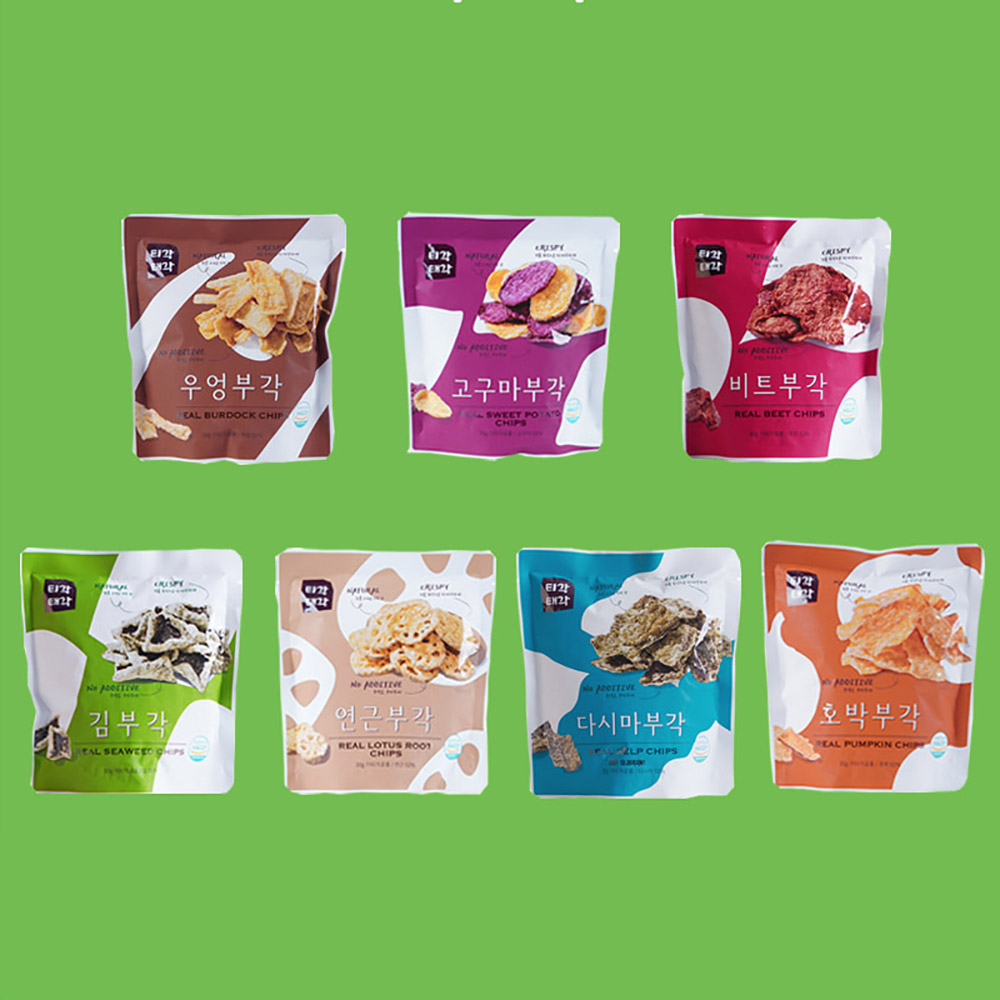 [맛다움] 속초명물 부각(우엉+고구마+비트+김+연근+다시마+호박)x각30g