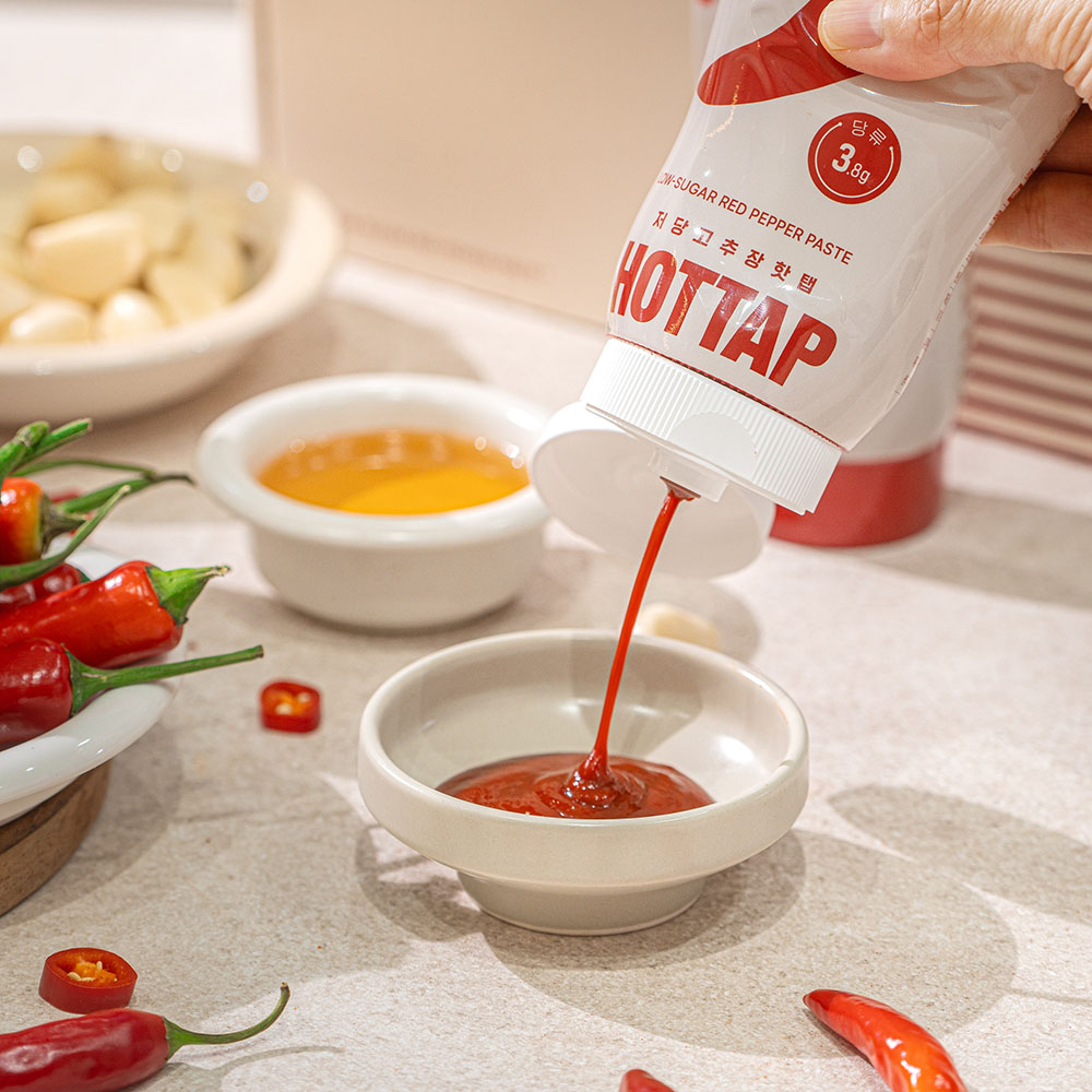 짜먹는저당고추장소스 핫탭 330g