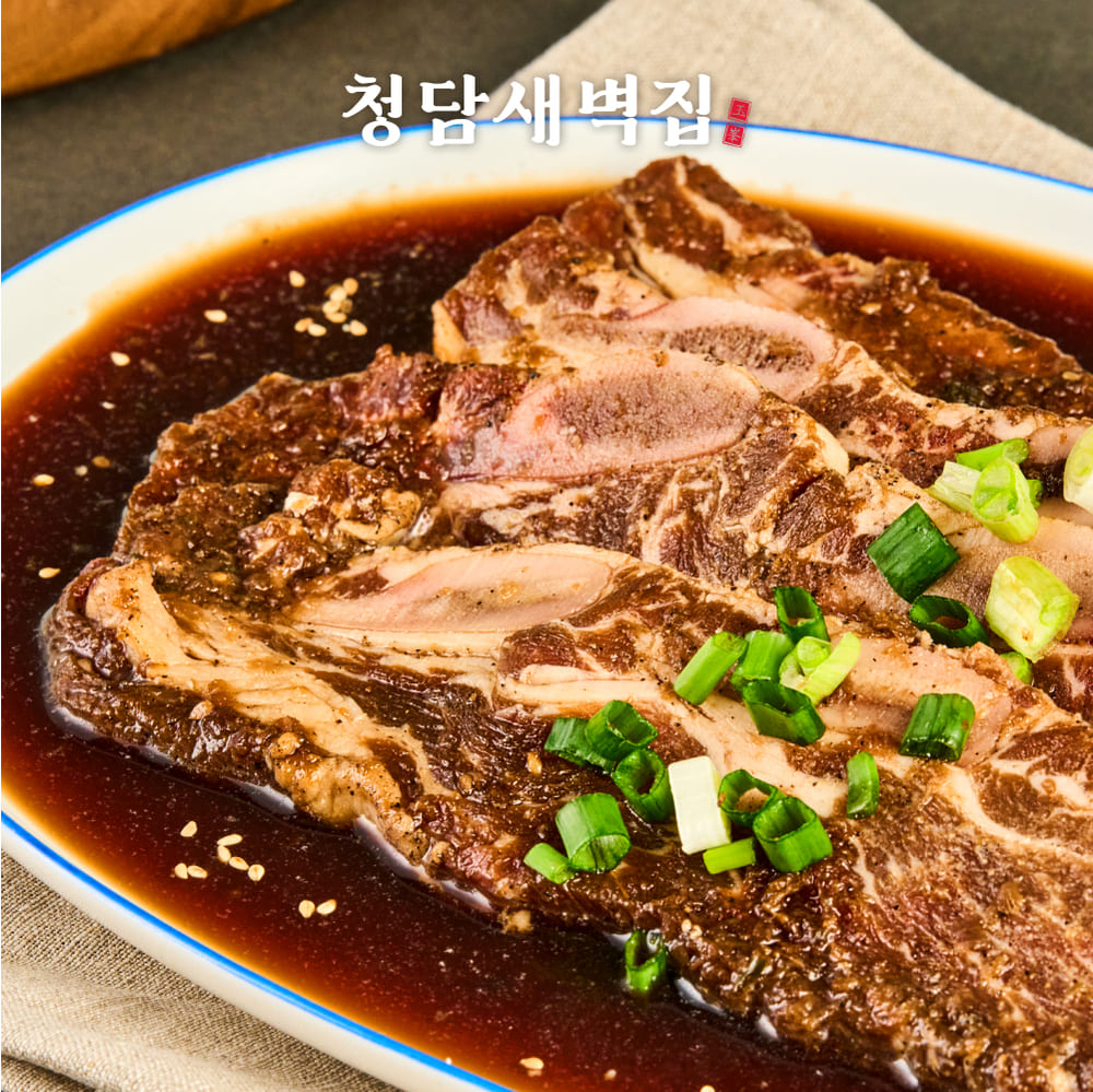 청담새벽집 양념LA갈비 800g