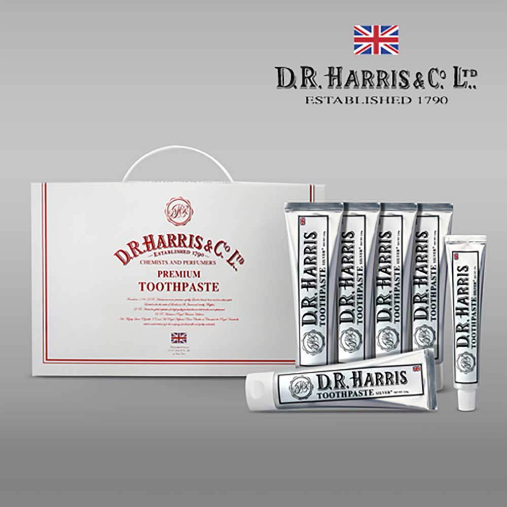 디알해리스 치약 120g 5개 + 60g 1개 선물세트