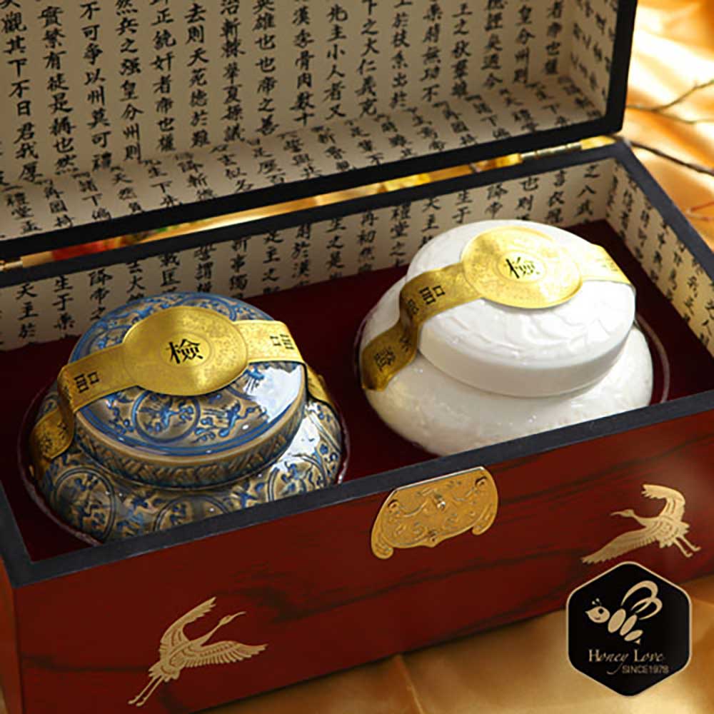 부자꿀벌농원 허니러브 천연꿀 프리미엄 우드세트