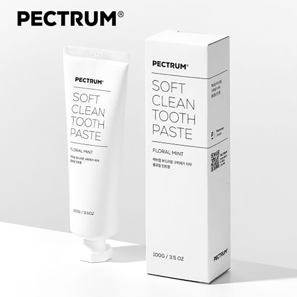 펙트럼 부드러운 구취제거 치약 100g (플로랄민트향)