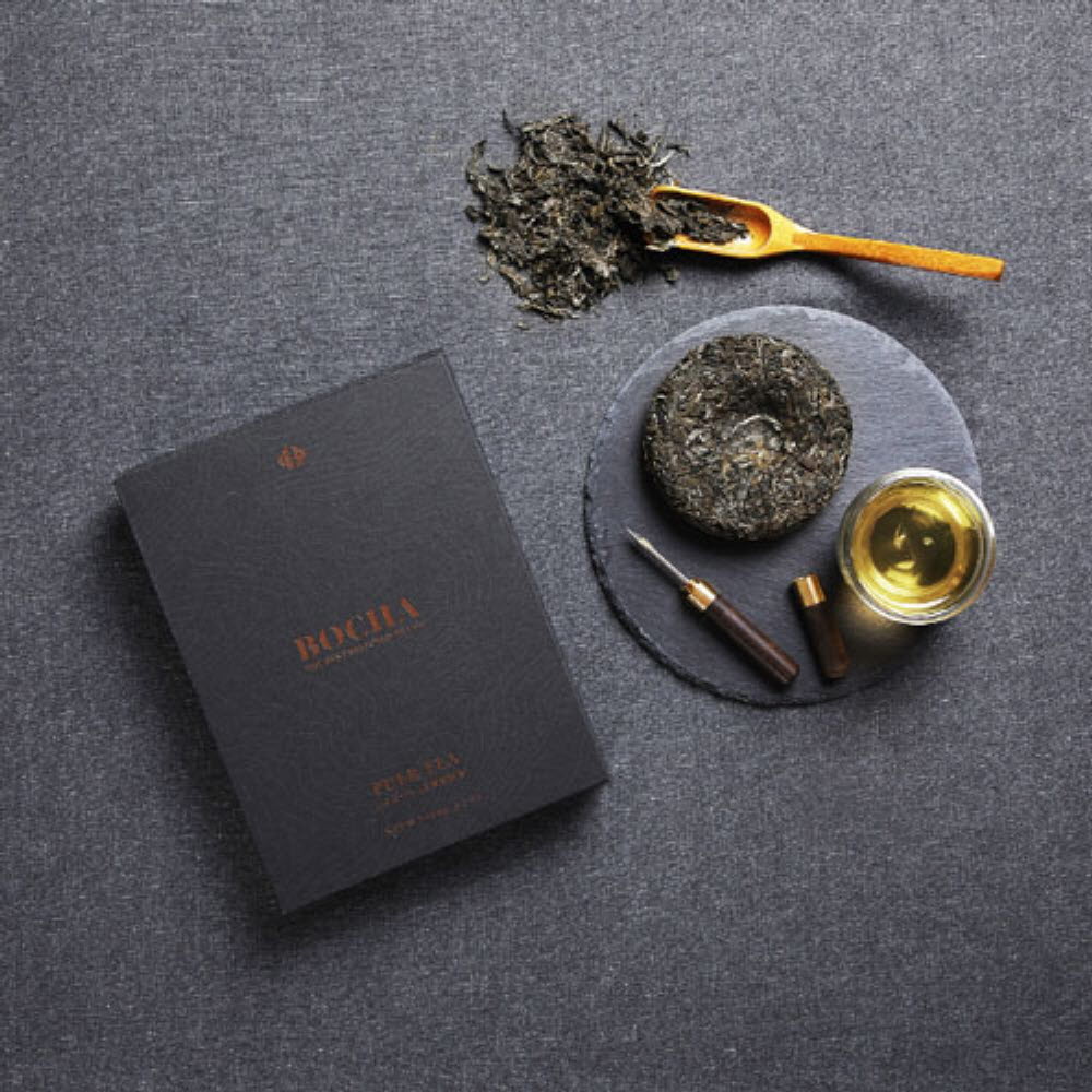 [보차] 고수보이차(순료) 2019 운남 임창대설산 100g Book Package