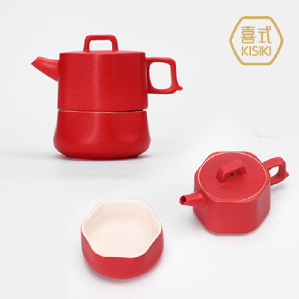 [KISIKI] 다구세트(1인) _컬러포인트 디자인