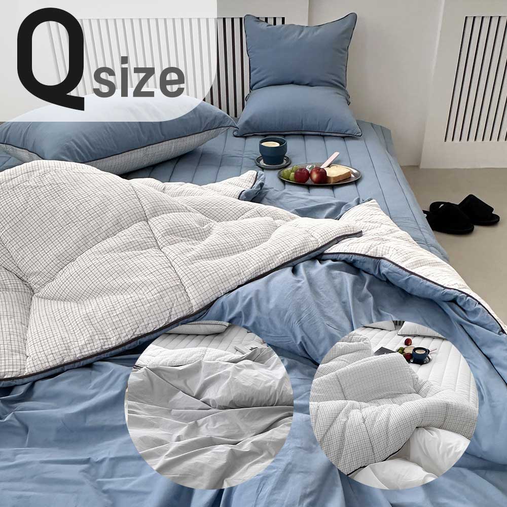 [Guy Laroche] 기라로쉬 그리드 모달 100수면 이불 Q