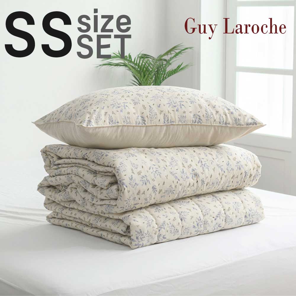 [Guy Laroche] 세미마이크로 바닐라 믹스 침구 세트 SS (이불+패드+베게커버1ea)