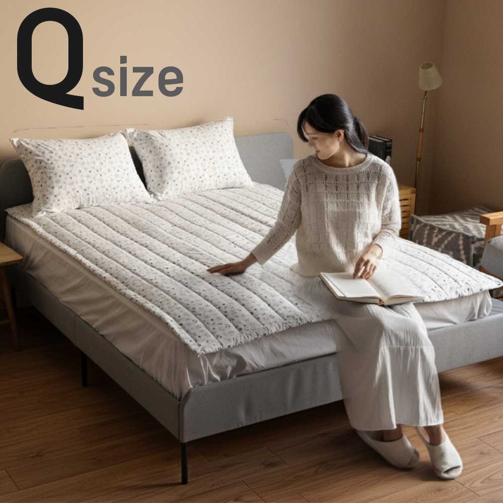 [Guy Laroche] 세미마이크로 화이트 가든 패드 Q