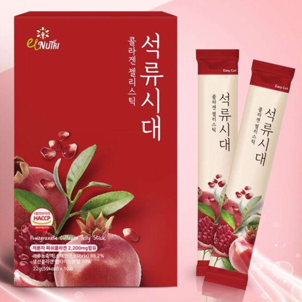 [닥터바우만] 엘뉴트리 석류시대 콜라겐 젤리스틱 (22gx60포)