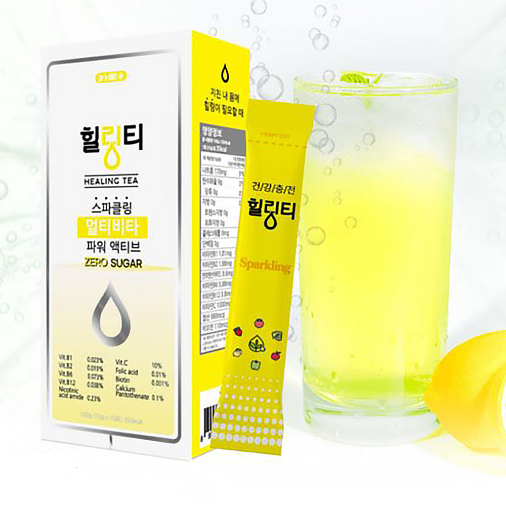 [힐링티] 스파클링 멀티비타 파워 액티브 10g x 10포