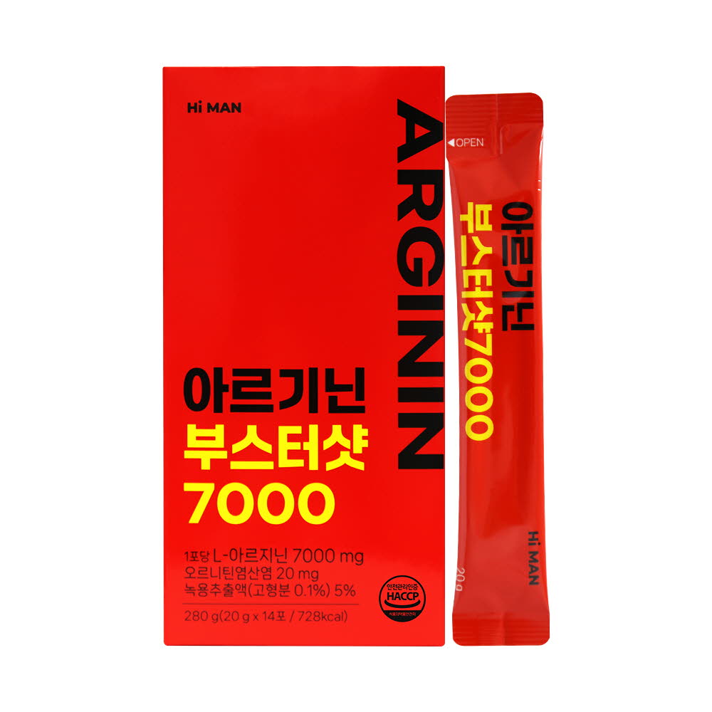 하이맨 아르기닌 부스터샷 7000 20g*14포