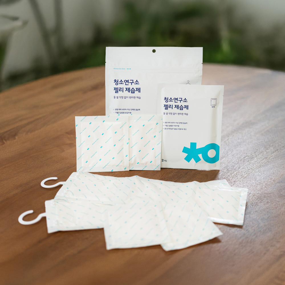 [청소연구소] 국내생산 젤리 제습제 일반형 (30g*10개입)