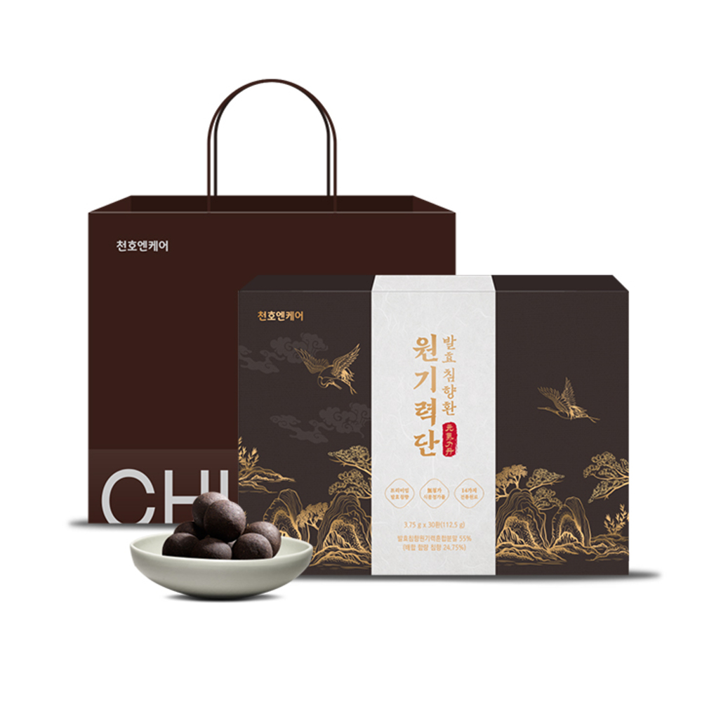 [천호엔케어] 발효침향환 원기력단 (3.75g*30환)