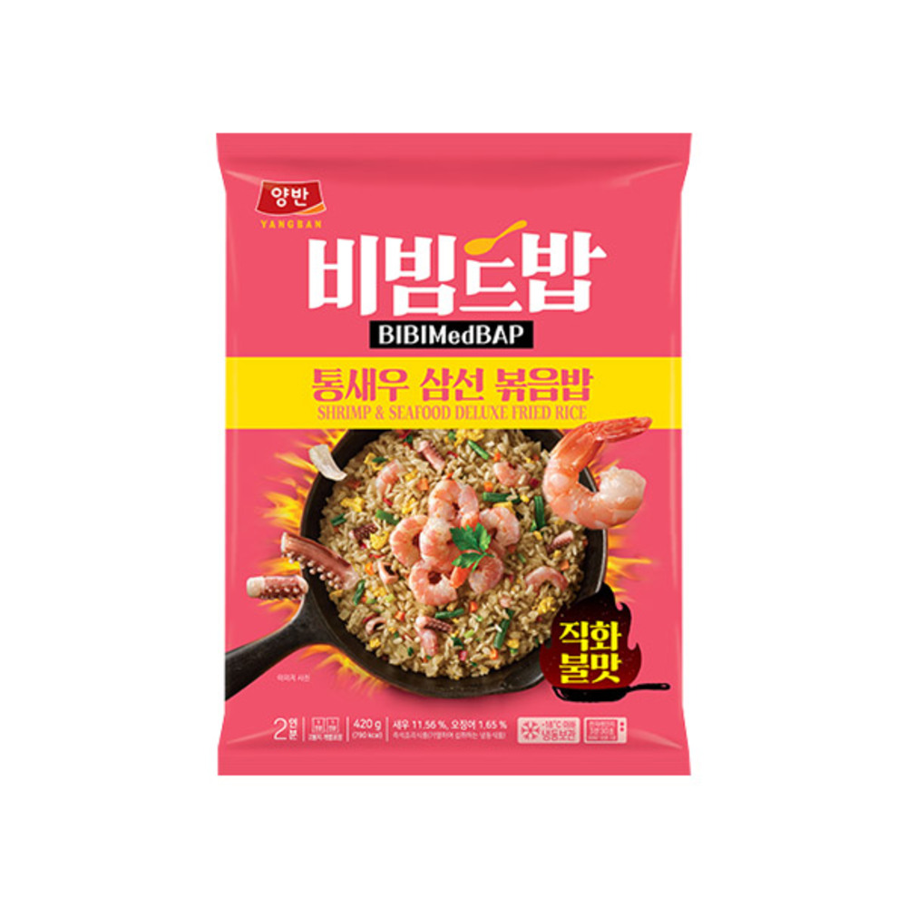 [동원] 양반 비빔드밥 통새우삼선볶음밥 420g x 3개