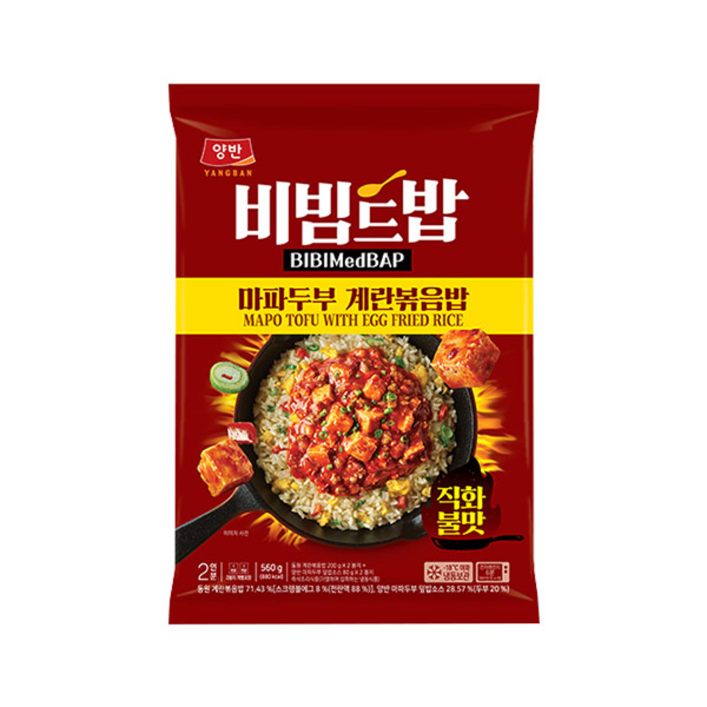 [동원] 양반 비빔드밥 마파두부계란볶음밥 560g x 3개