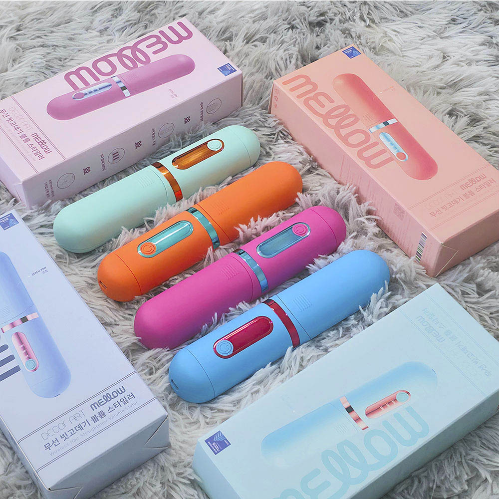 데코아르 멜로우 무선 빗 고데기 볼륨 스타일러