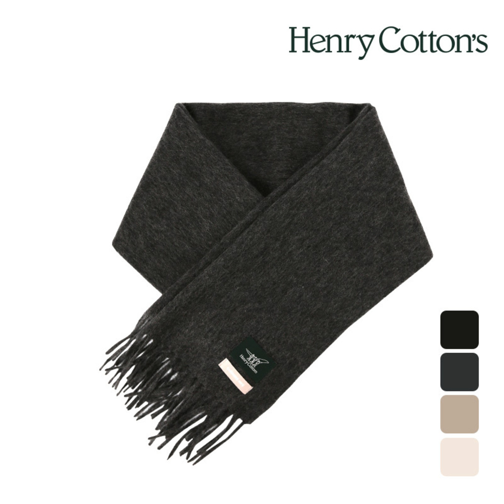 [Henry Cottons 헨리코튼] HC 뉴이캐시미어머플러 OMHCD10918