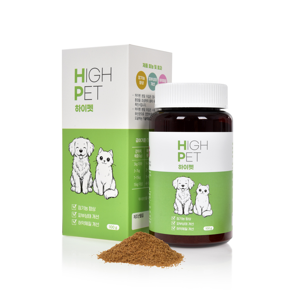하이펫 강아지 유산균 100g