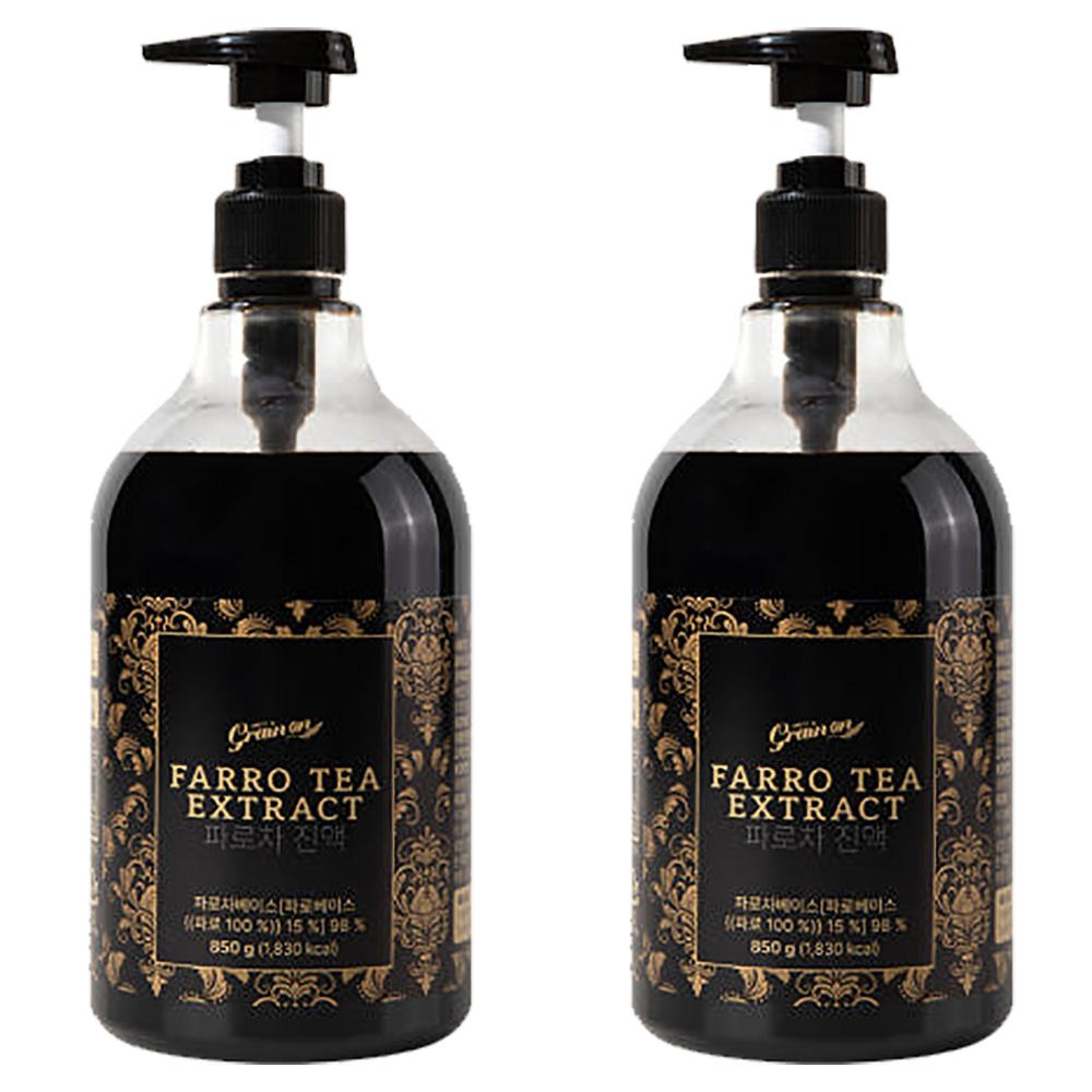 그레인온 파로차 진액 2병 (850g x 2ea) · 전용 소분용기 2개 증정