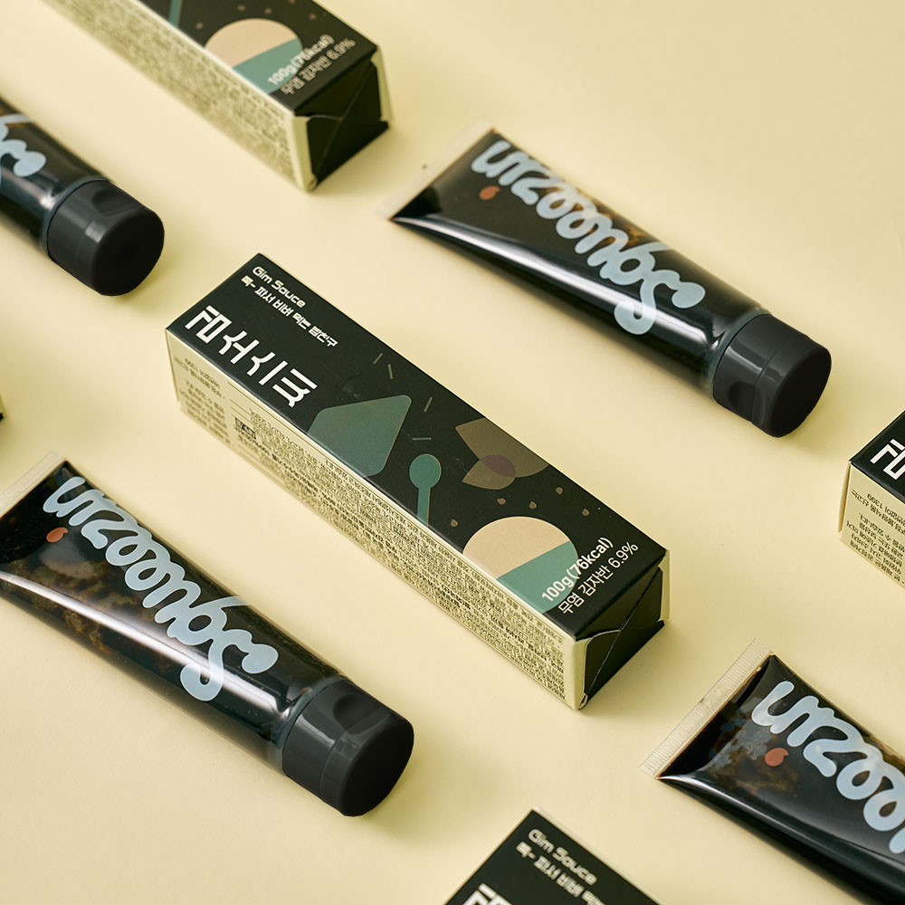 스퀴진 쭉-짜서 비벼 먹는 밥친구 김소스씨 100g