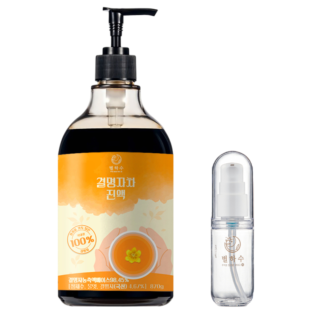 별하수 결명자차 진액 870g+별하수 전용 휴대용기 증정