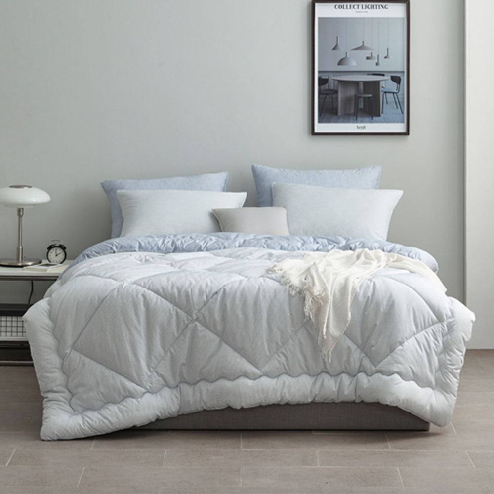 세사 프렌치오브 알러지케어 차렵이불 Q 베개잎2P 세트 (이불Q 1P+베개커버2P)