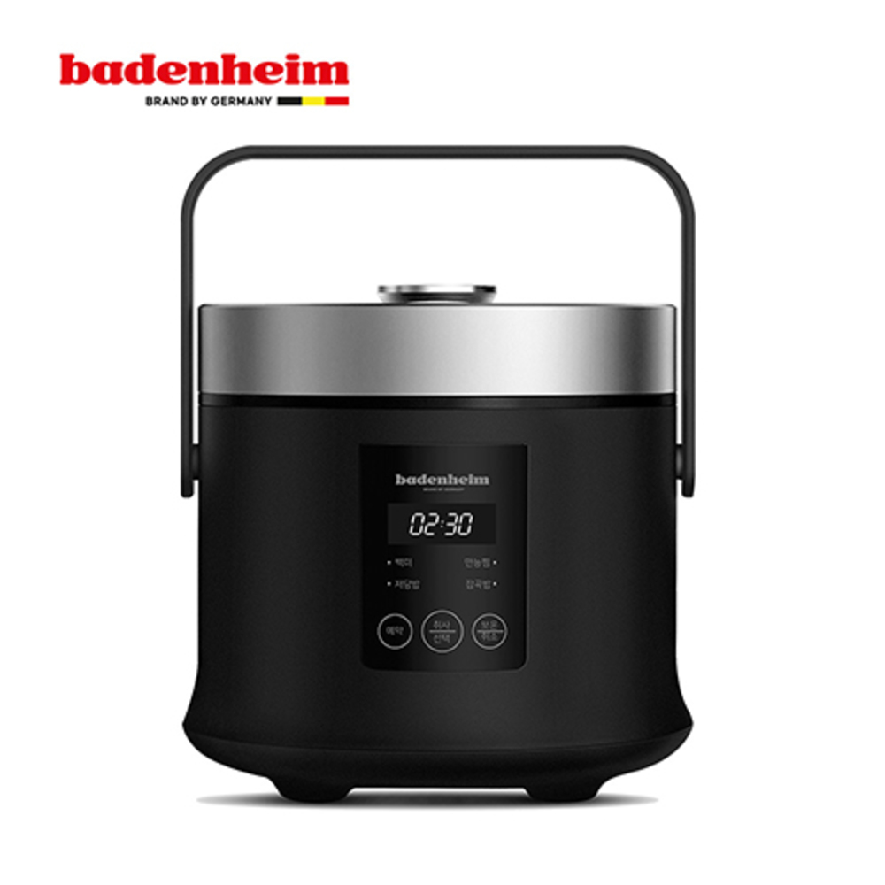바덴하임 1.6L 디지털 저당밥솥 (3~4인용) DR-D161BB (블랙)