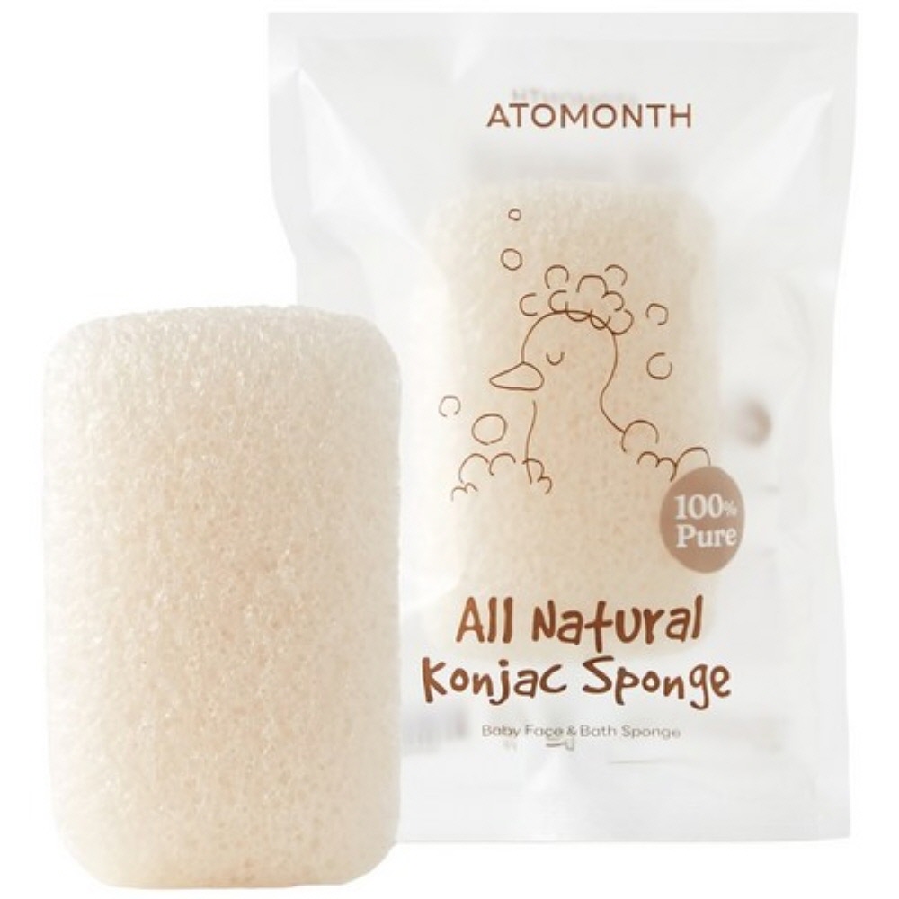 아토먼스 올내츄럴 아기곤약 스펀지