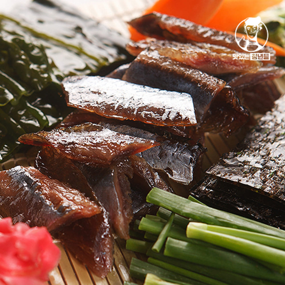 [맛있는청년들] 구룡포 손질 과메기 10미(20쪽)+야채세트