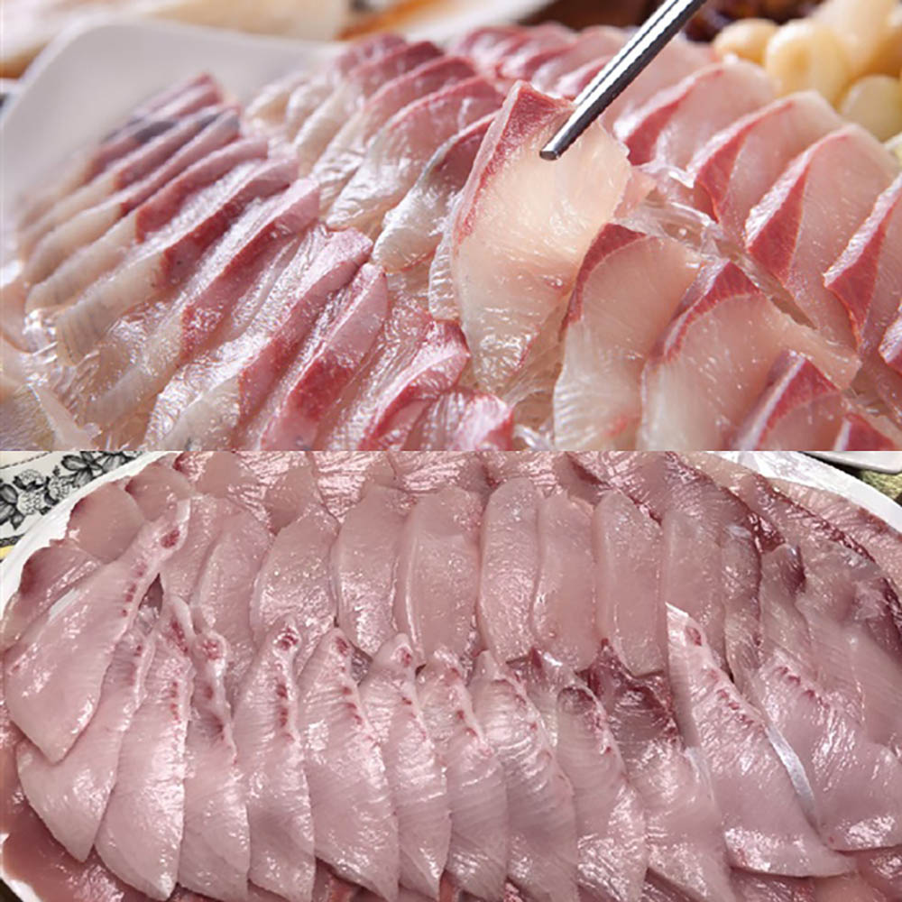 [형원수산] 다시 돌아온 통영바다 자연산 방어 모둠회 500g 1팩(필렛) + 초장 증정