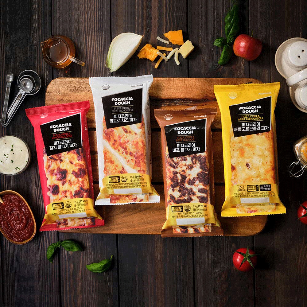 피자코리아 포카치아 피자 10개 구성 세트