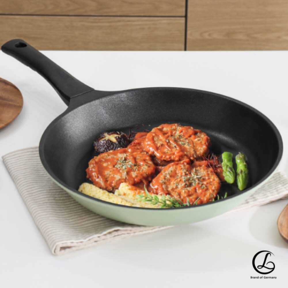 [랑펠로] IH 주물 후라이팬 28cm (대한민국 제조)