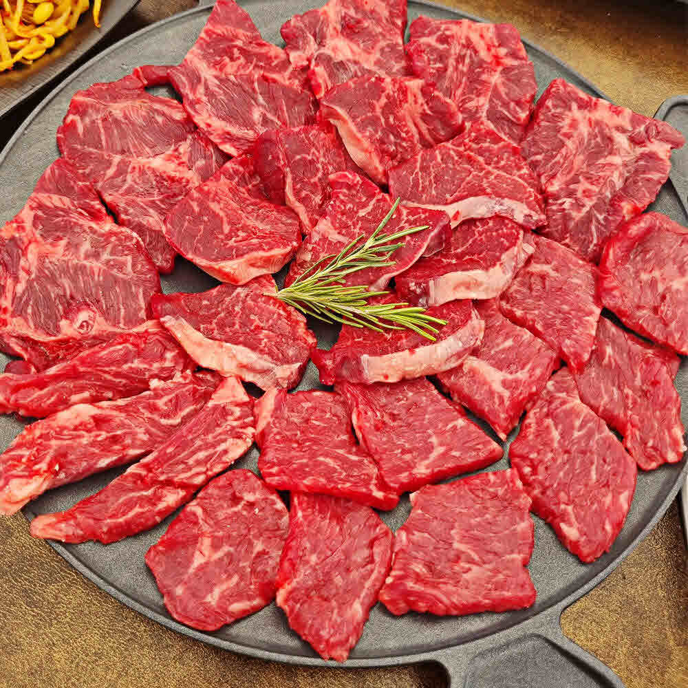 다우한우 한우 암소 1등급 막구이 500g (냉장)