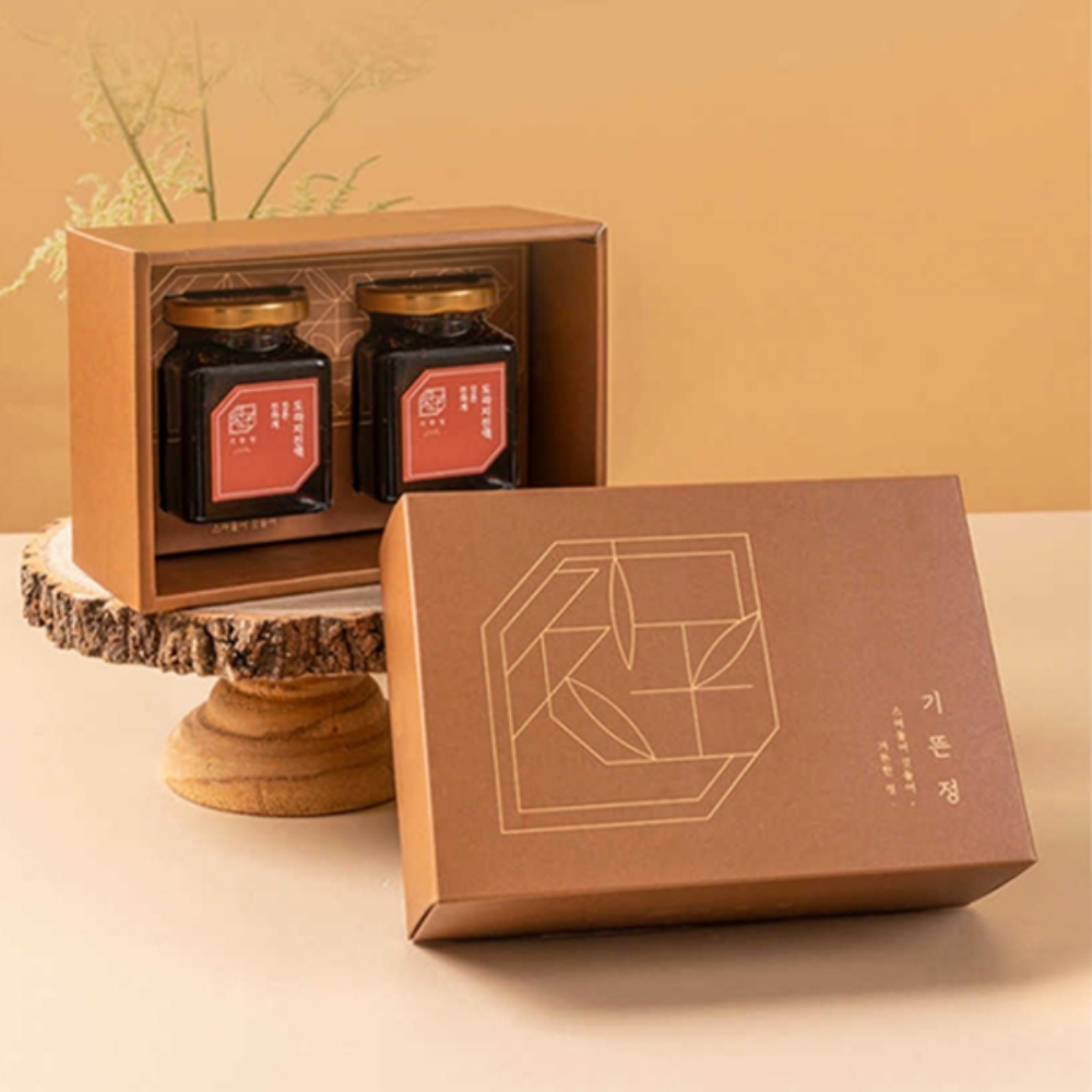 [백화점판매상품] 기뜬정 한입 도라지정과 & 도라지진액 세트