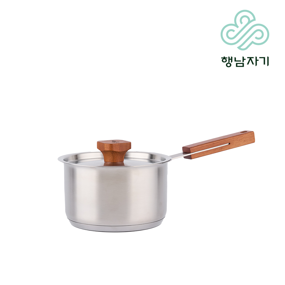 [행남자기] 헤리티지 프리미엄 스테인리스 16편수 냄비 HNRW-P16