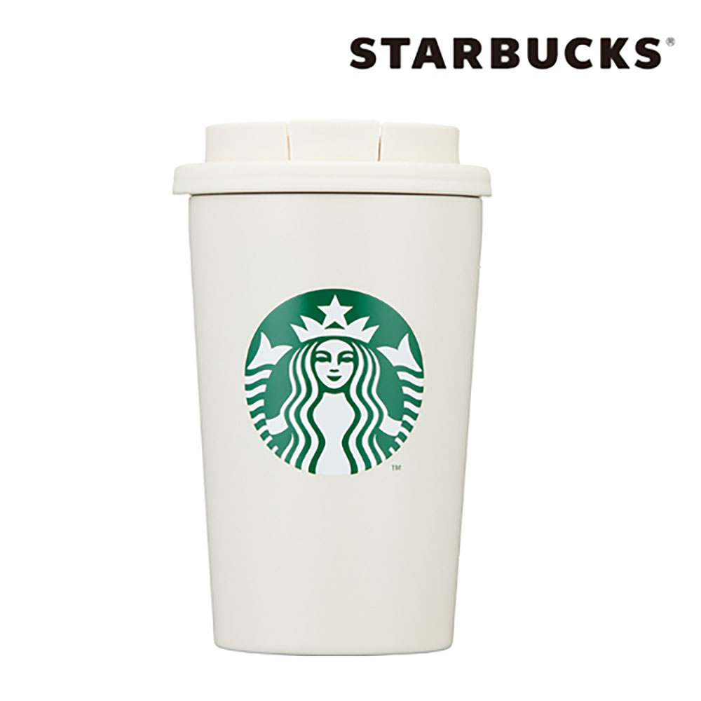 [스타벅스] JDN 크림 투고컵 텀블러 355ml (쇼핑백 제공)