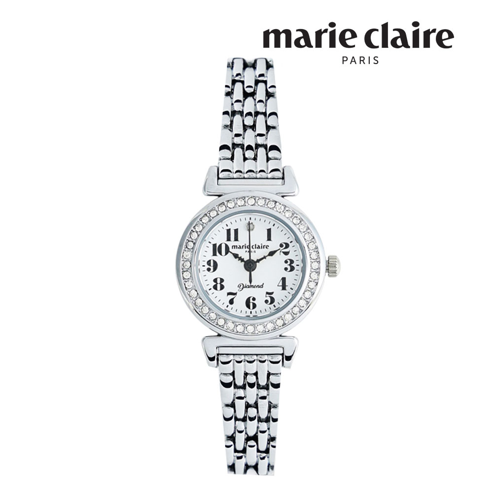 [마리끌레르] 손목시계 여성용 다이아몬드라인 MCLA001 MS