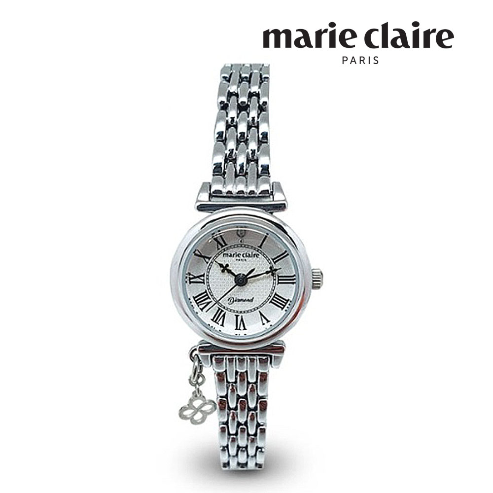 [마리끌레르] 손목시계 여성용 다이아몬드라인 MCLA002 MS