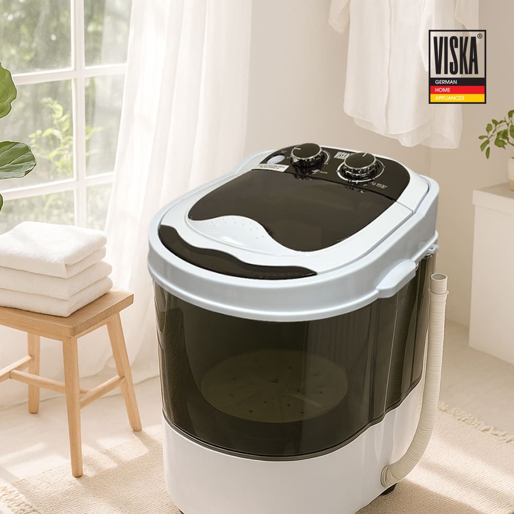 비스카 투인원 미니세탁기 MR-H100WM