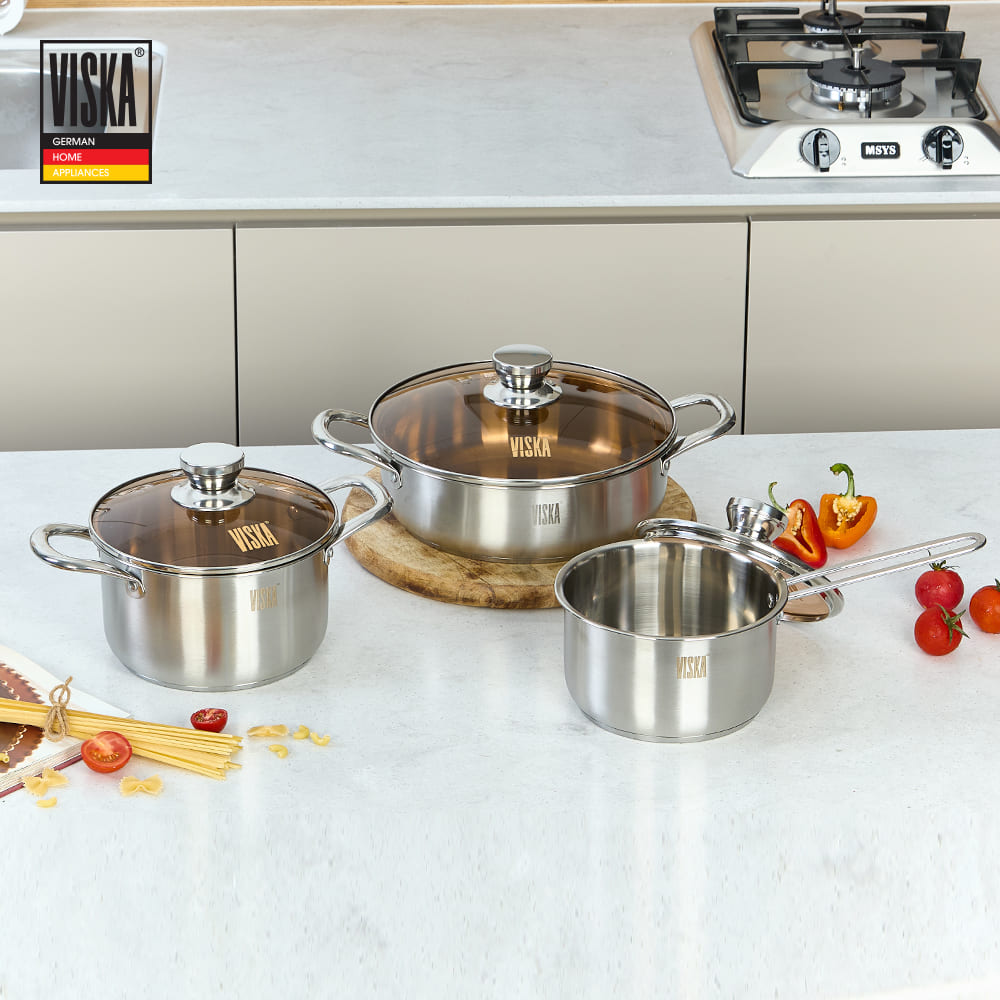 비스카 마이키친 펜들 스텐냄비 3종 VK-SS300P
