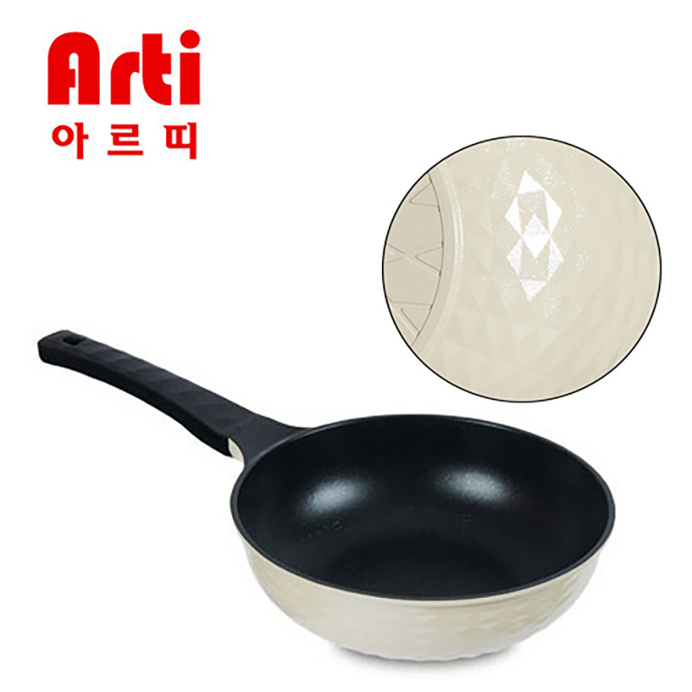 아르띠 국내생산 파스텔 입체 인덕션 IH 궁중팬 24cm