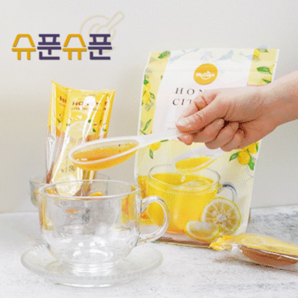 [슈푼슈푼] 꿀유자차 스푼 28g x5개입 파우치