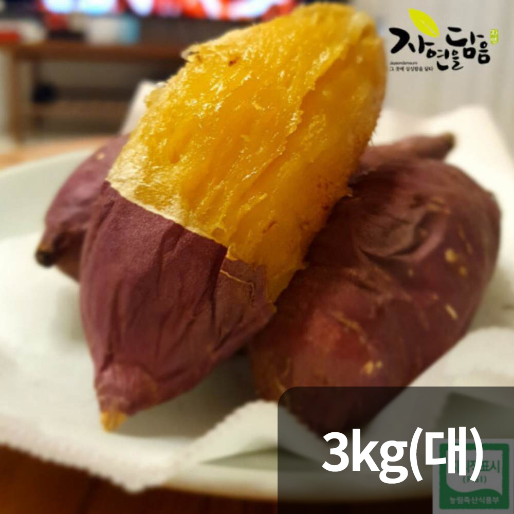 자연을담음 해남 호박고구마 3kg 대/ 산지직송