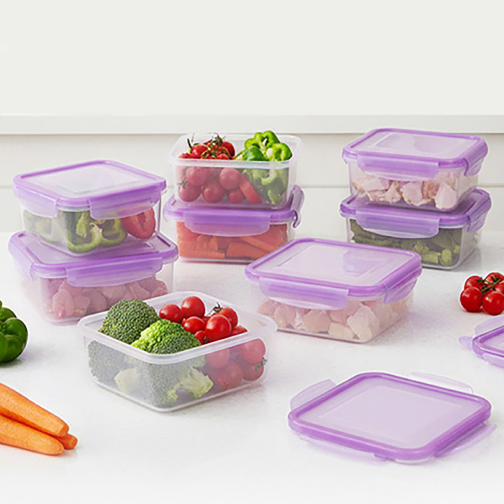 케이노블 쿠멜 항균탈취 밀폐용기 후레쉬 7종 14P